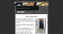 Desktop Screenshot of kanslergadeforliget.dk